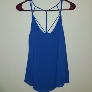 Naked zebra tank top